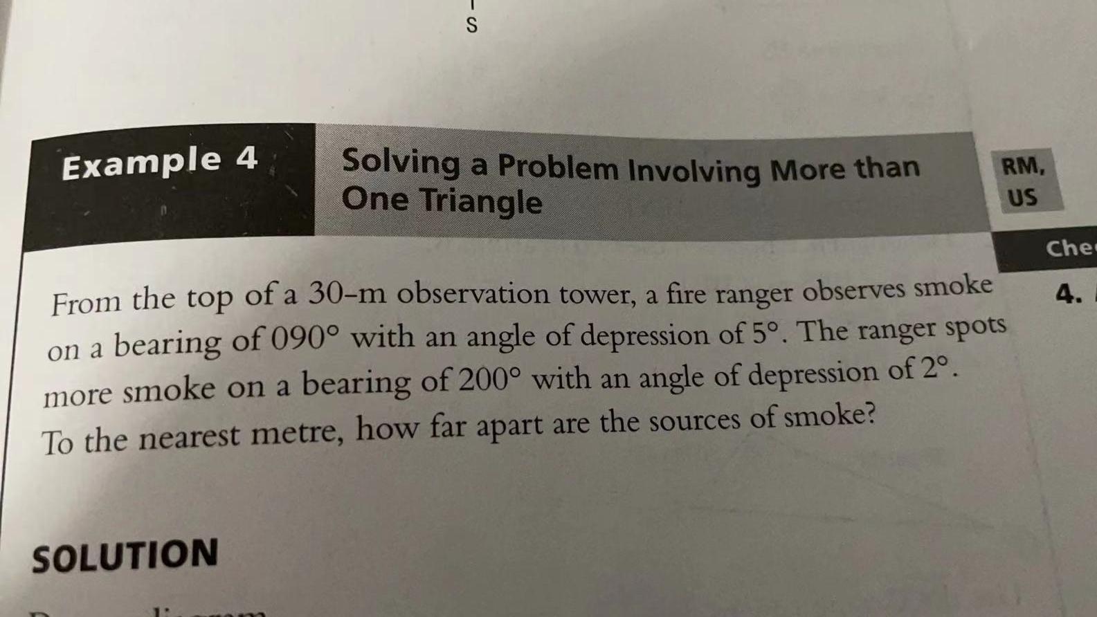 Solved S Example 4 Solving a Problem involving More than One | Chegg.com