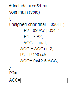 Solved For the given C-program written for | Chegg.com