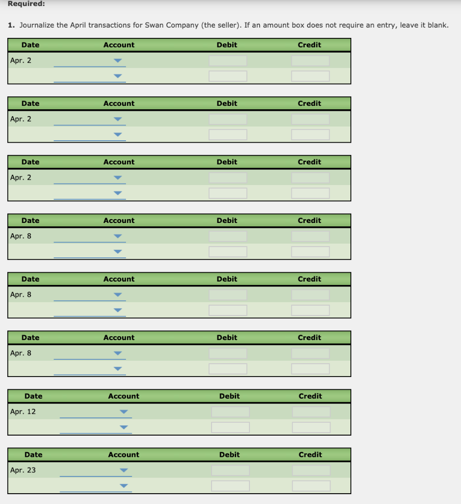 Sales And Purchase Related Transactions For Seller Chegg 