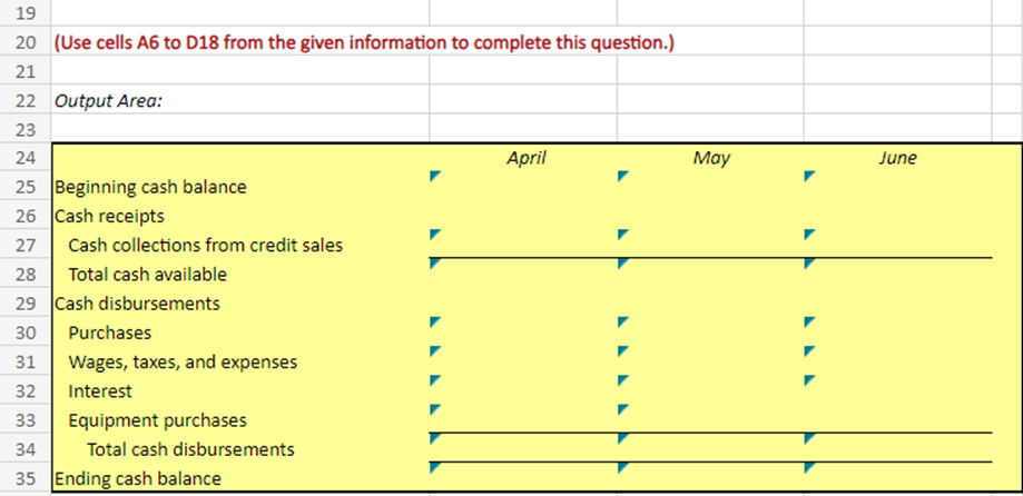 Solved Please Help! PLEASE SHOW EXCEL FORMULA (example: | Chegg.com