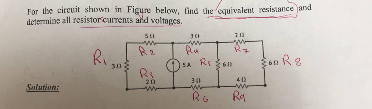 Solved For the circuit shown in Figure below, find the | Chegg.com