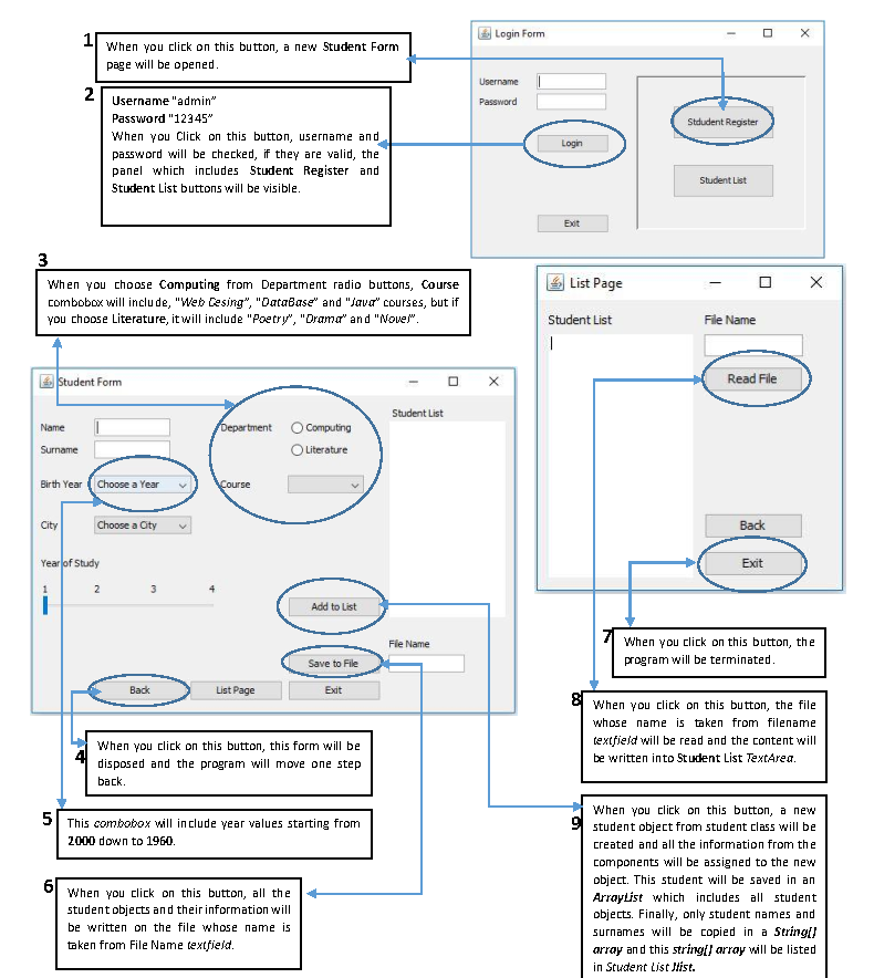 Solved Greetings, This is a Java Swing UI program. The UI | Chegg.com