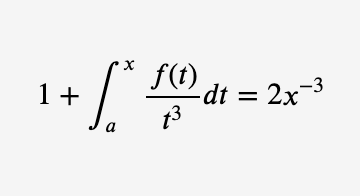 Solved Find a function f and a number a such that F(x) = | Chegg.com