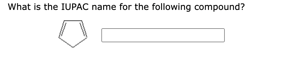 What is the IUPAC name for the following compound?