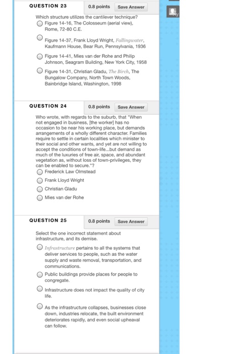 Solved QUESTION 23 0.8 points Save Answer Which structure | Chegg.com