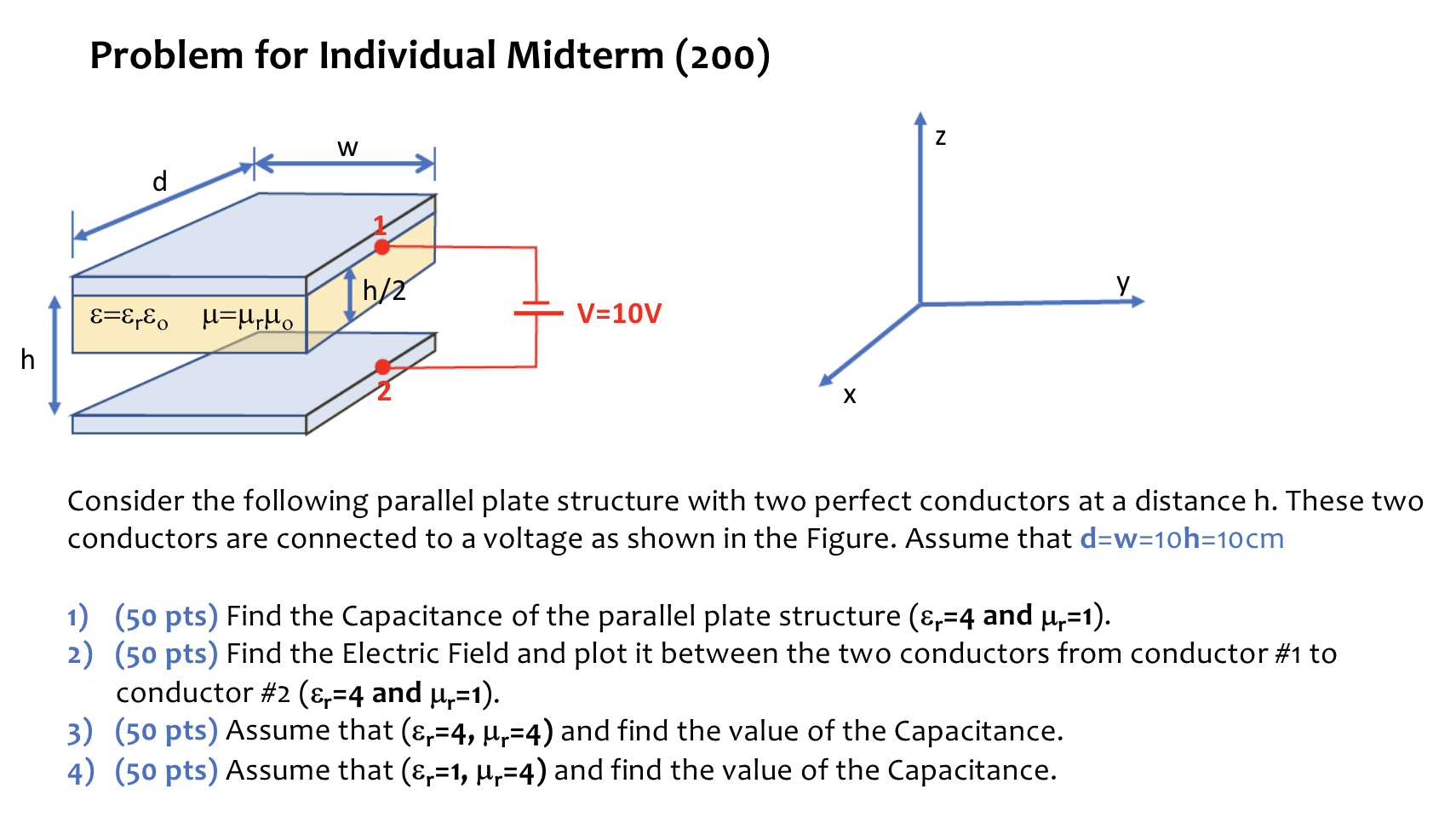 Solved Problem for Individual Midterm (200) Consider the | Chegg.com