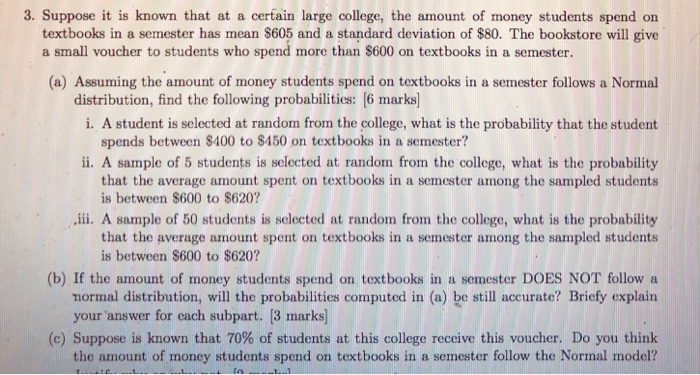 Solved 3. Suppose it is known that at a certain large | Chegg.com