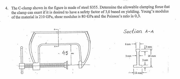 assignment d 4 counter clamp bar