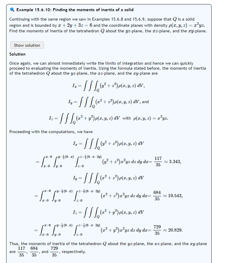 Solved Consider the same region Q, and use the density | Chegg.com