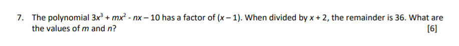 Solved Please help me solve this question and show full work | Chegg.com