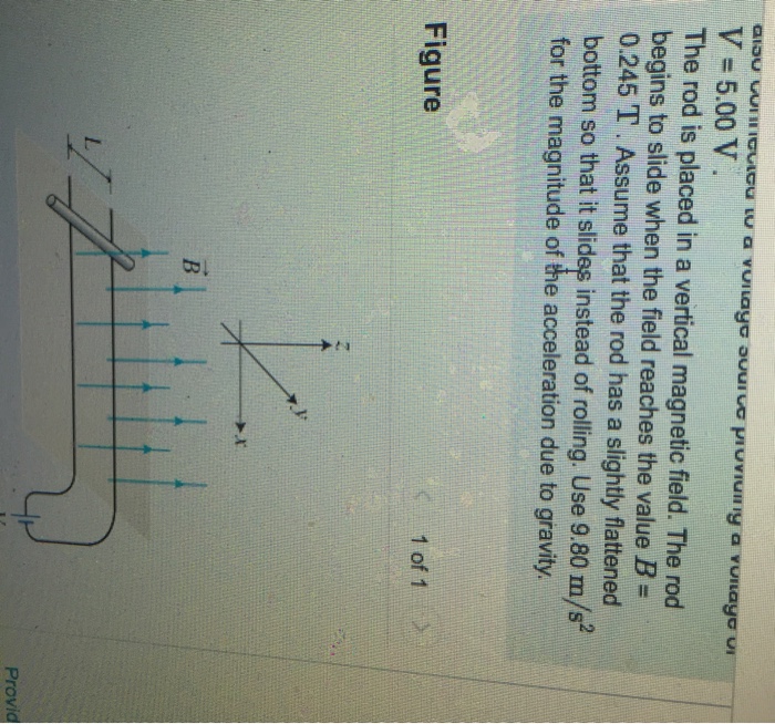 Solved A rail gun uses forces to accelerate
