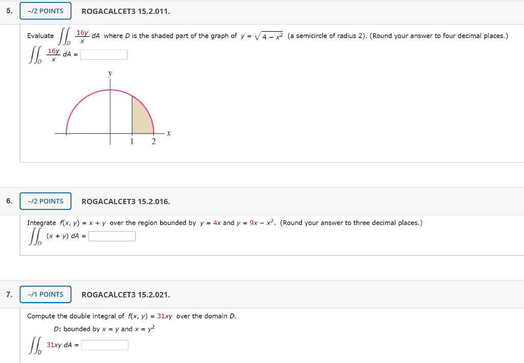Solved is there any way you could help me with these 3? | Chegg.com
