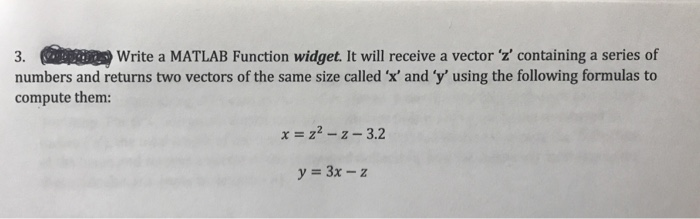Solved 3. Write a MATLAB Function widget. It will receive a | Chegg.com