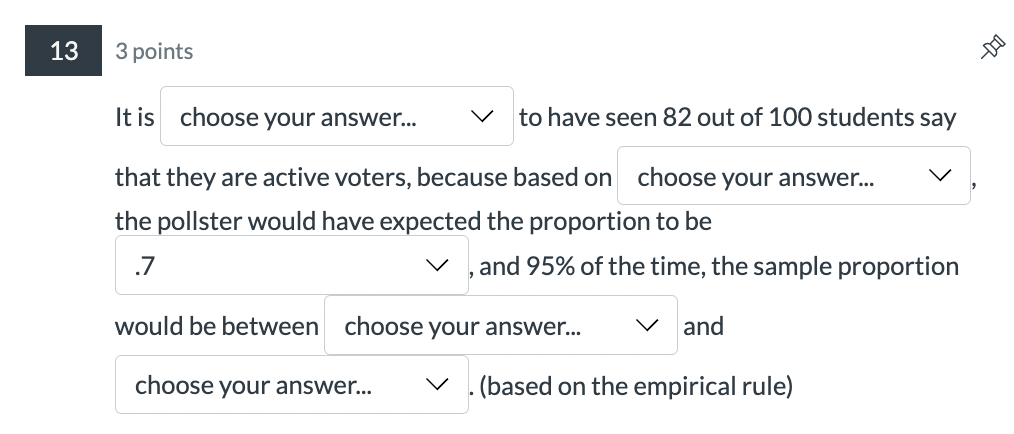 Solved Polling A pollster wants to know what proportion of Chegg com