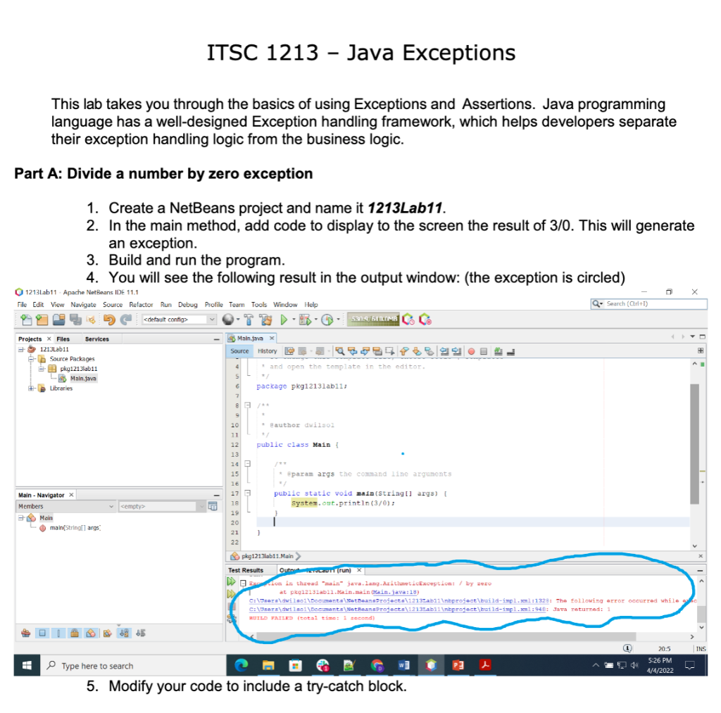 Java Exception Basics