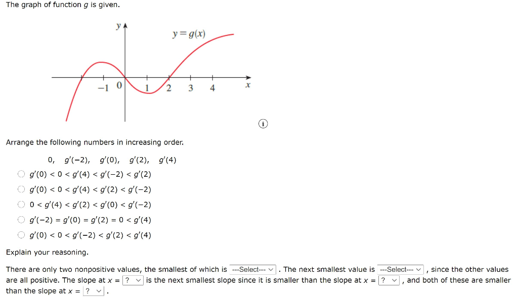 Solved The graph of function g is given. y=g(x) निक H 4 3 0 | Chegg.com