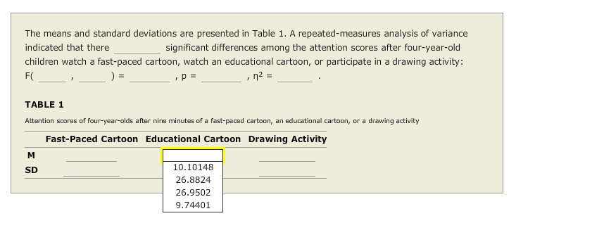 Solved Descriptive Statistics Std DeviationN 9.75101 20 | Chegg.com