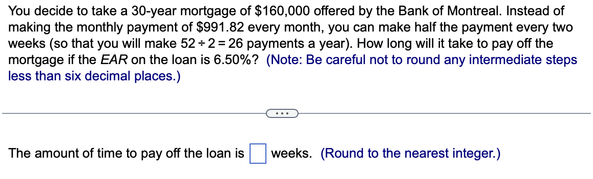 $160 000 mortgage over 30 years monthly payment