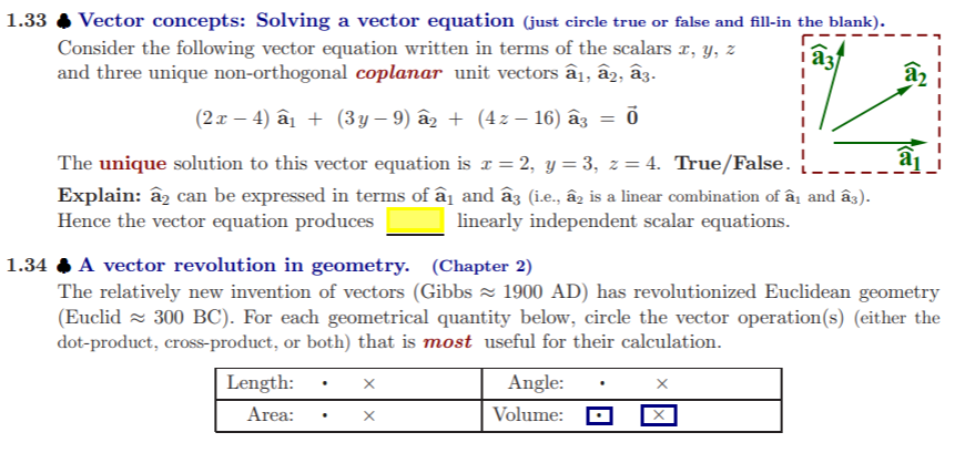 unit vector definition