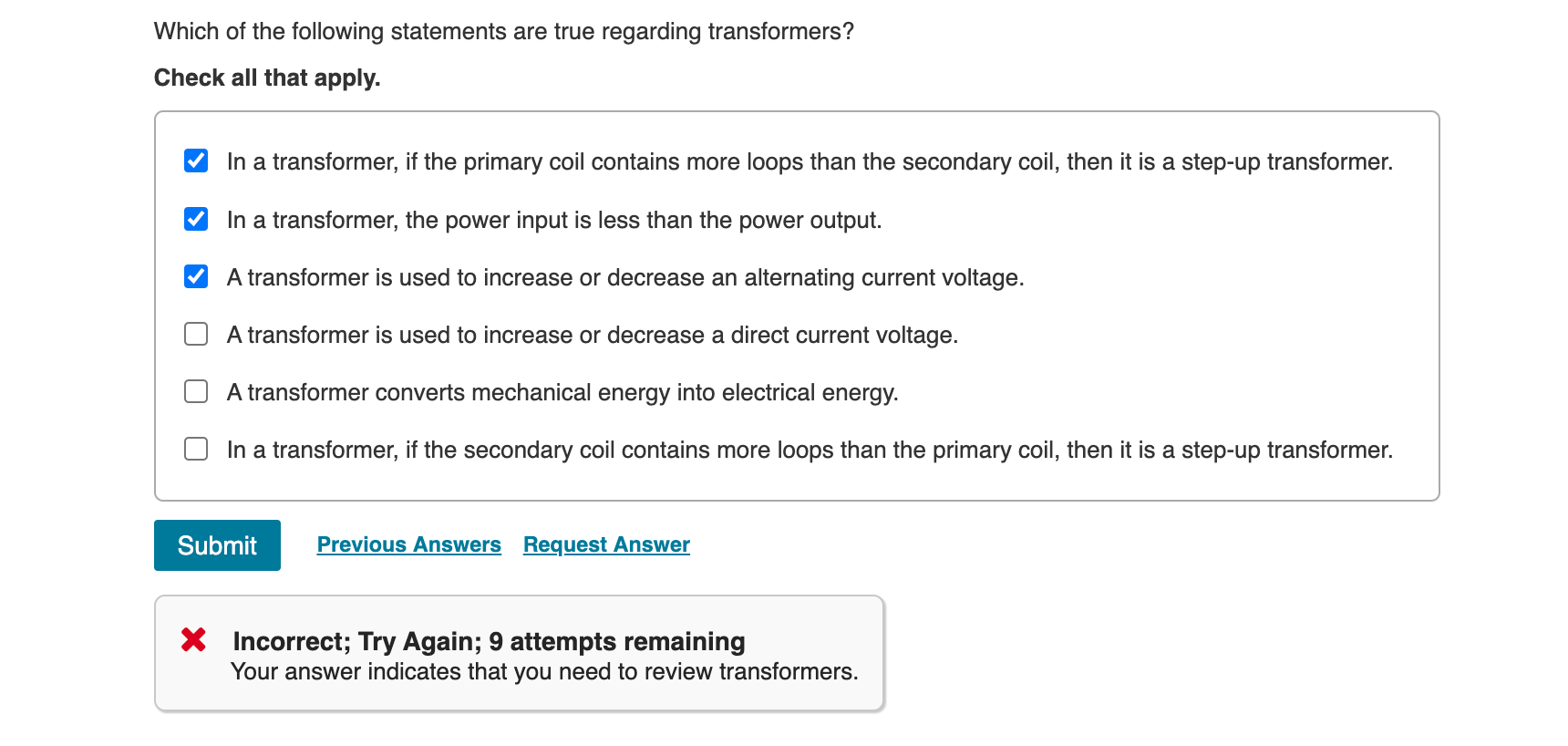 Solved Which of the following statements are true regarding