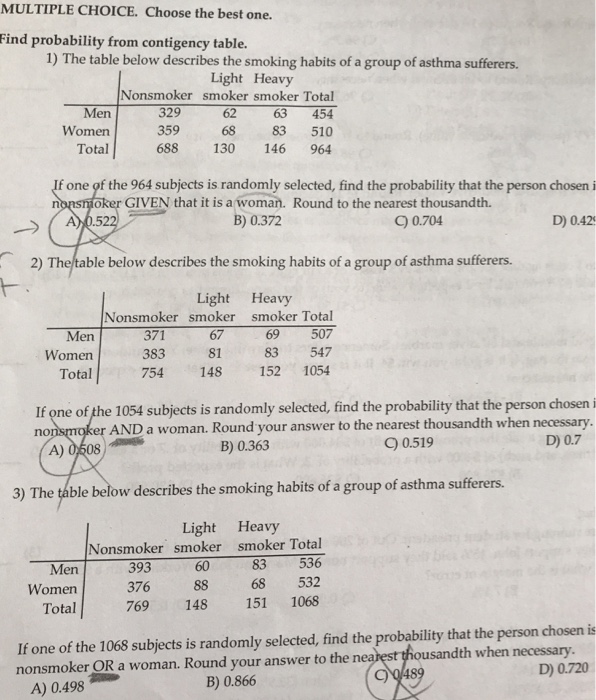 Solved MULTIPLE CHOICE. Choose the best one. Find | Chegg.com