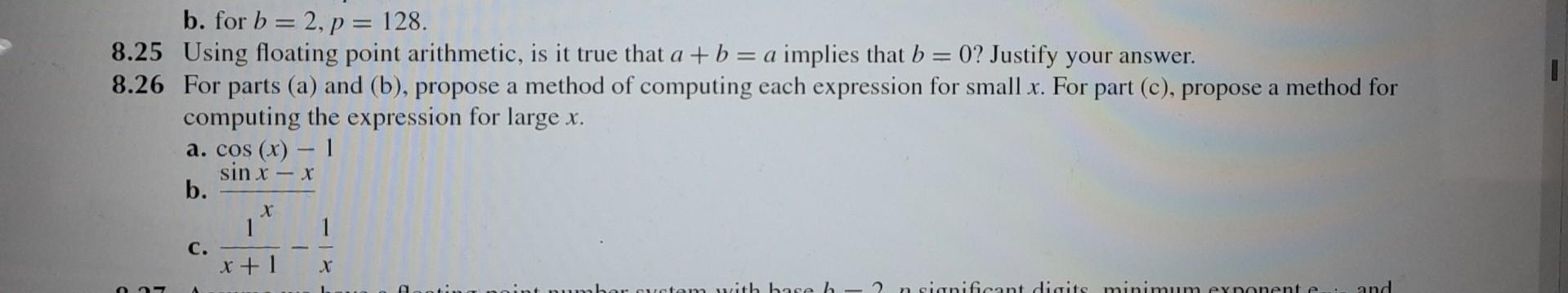 Solved please resolve the q8.26 a b c using avoiding | Chegg.com