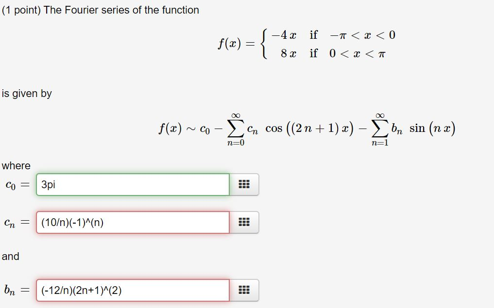 solved-1-point-the-fourier-series-of-the-function-s-4x-8x-chegg