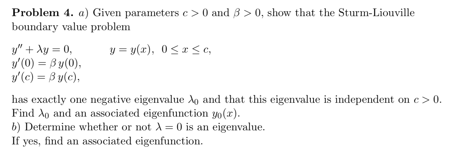 Solved Problem 4 A Given Parameters C 0 And Ss 0 Sh Chegg Com