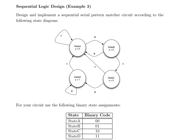 Solved Sequential Logic Design (Example 3) Design And | Chegg.com