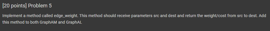 Solved [20 Points] Problem 5 Implement A Method Called | Chegg.com