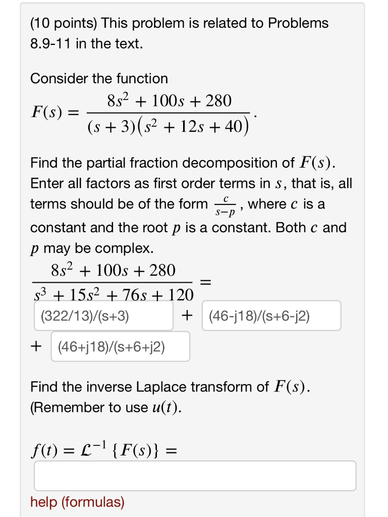 Solved This problem is related to Problems 8.9-11 in the | Chegg.com