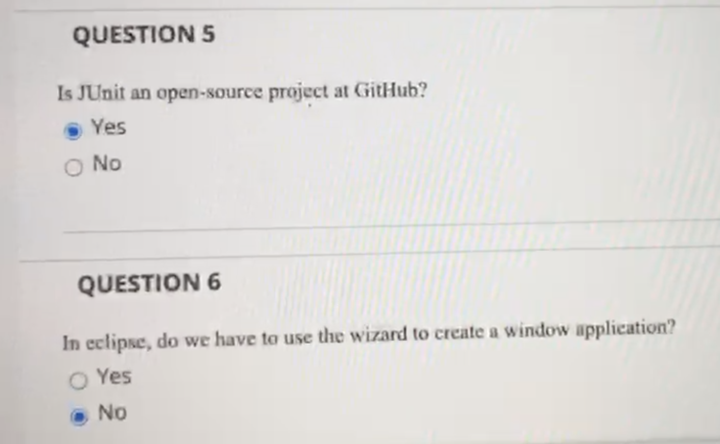 Solved QUESTIONS Is JUnit an open-source project at GitHub? | Chegg.com
