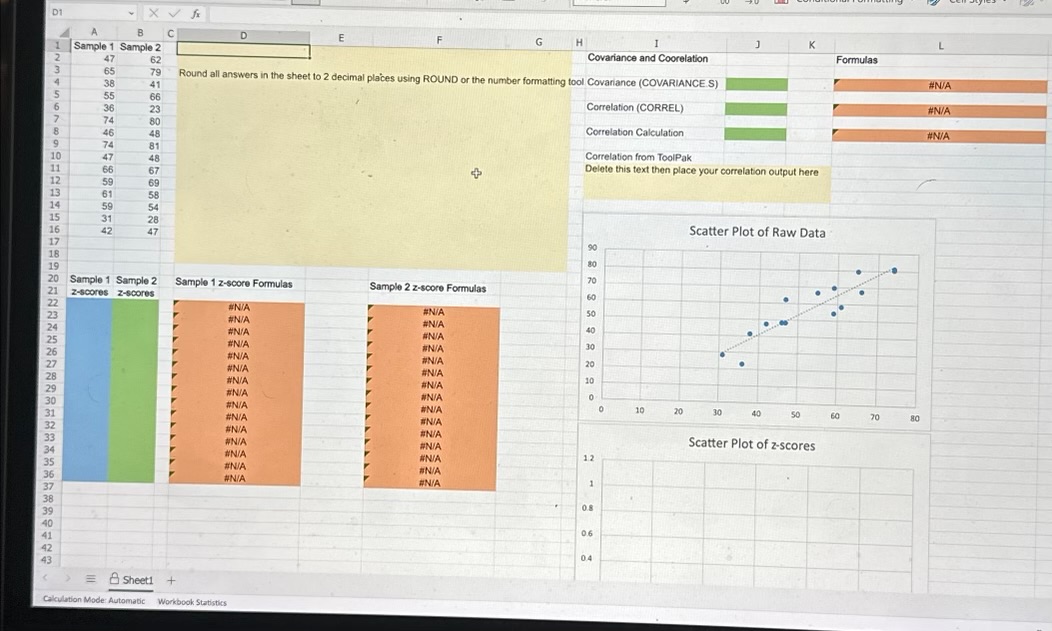 Solved PLEASE HELPPlease answer sample 1 standard deviation, | Chegg.com