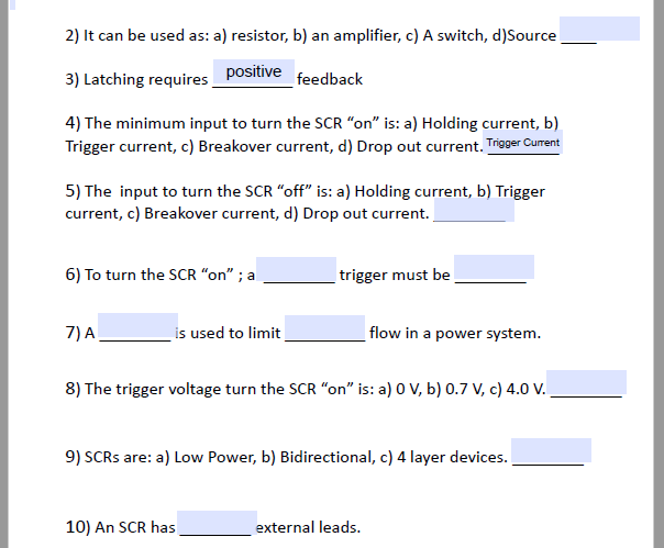 Solved 2) It Can Be Used As: A) Resistor, B) An Amplifier, | Chegg.com