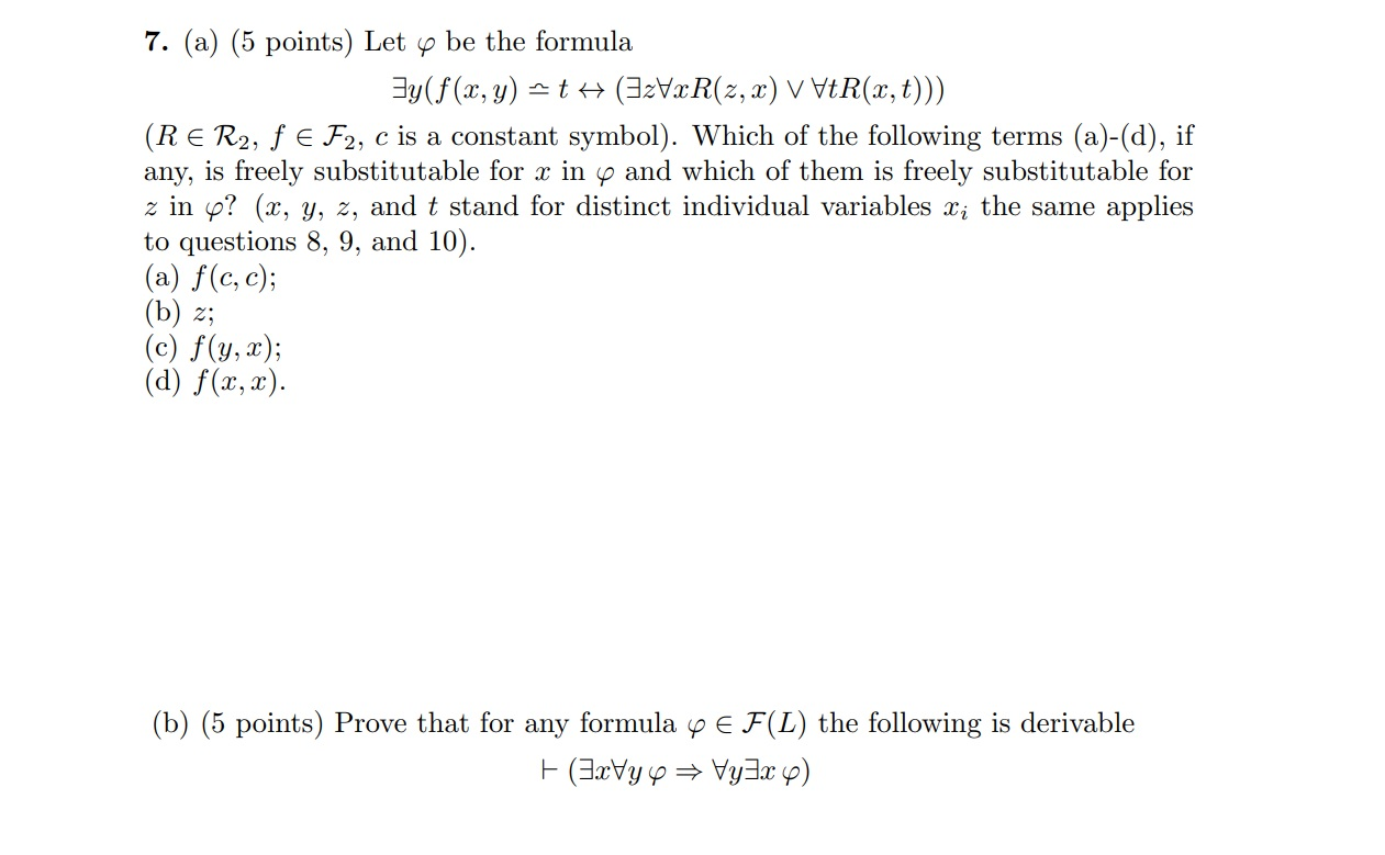 7 A 5 Points Let Y Be The Formula Sy F X Y Chegg Com