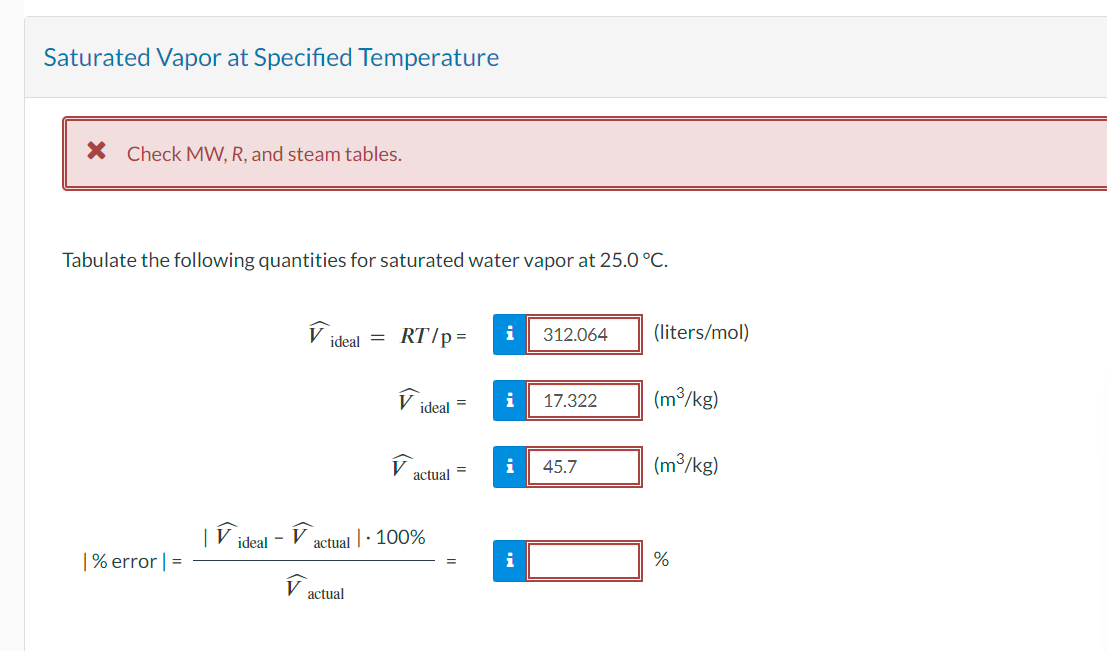 Solved For Each Of The Following Conditions, Calculate The 