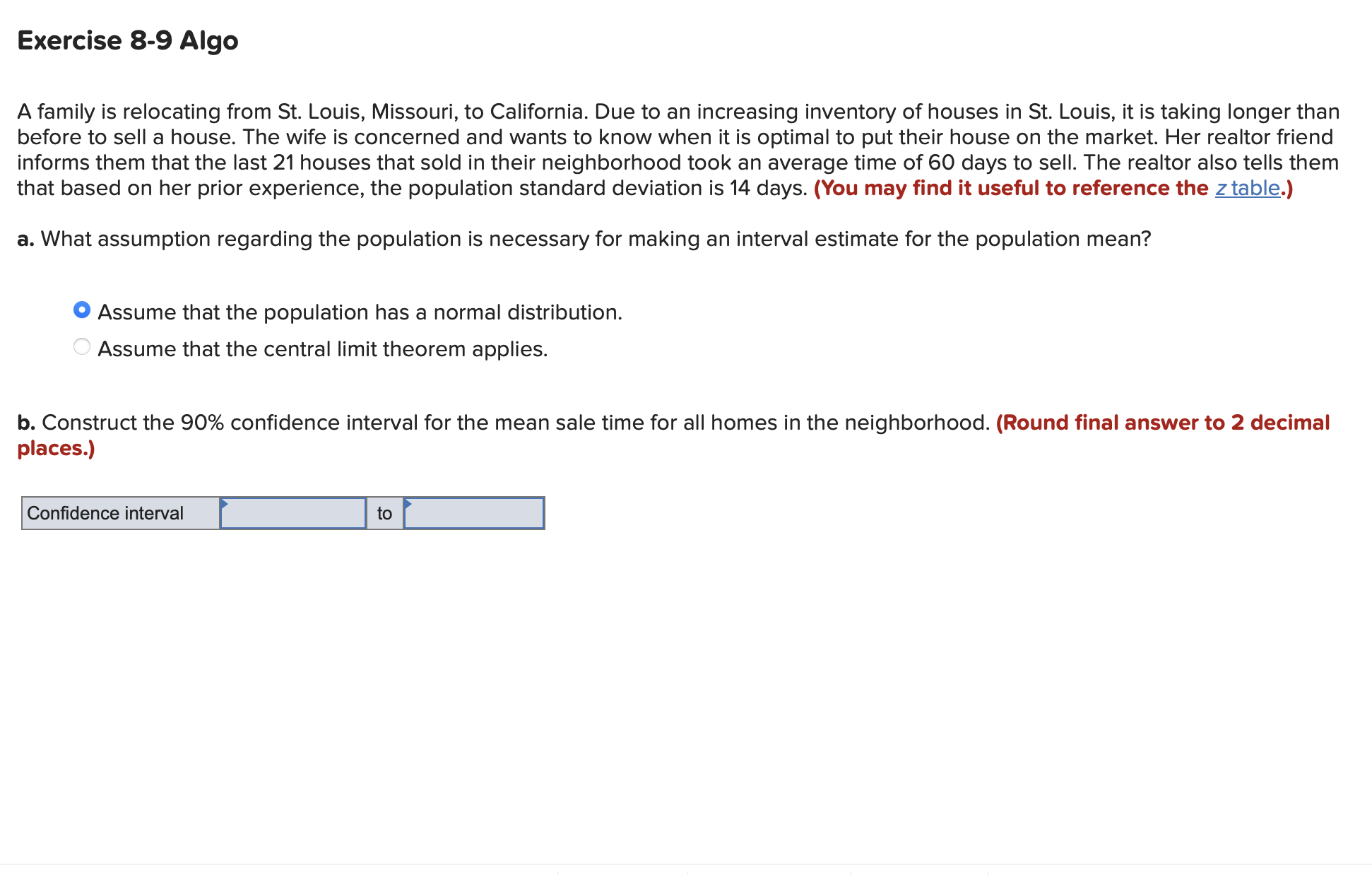 Solved A family is relocating from St. Louis, Missouri, to