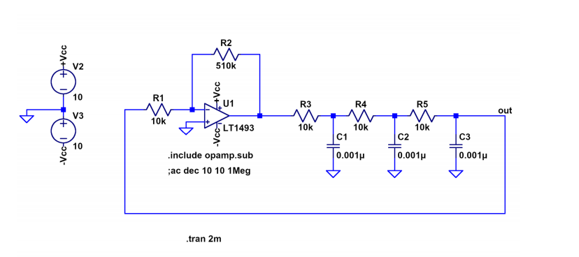Solved Construct the circuit in Figure 3 in LTspice and | Chegg.com