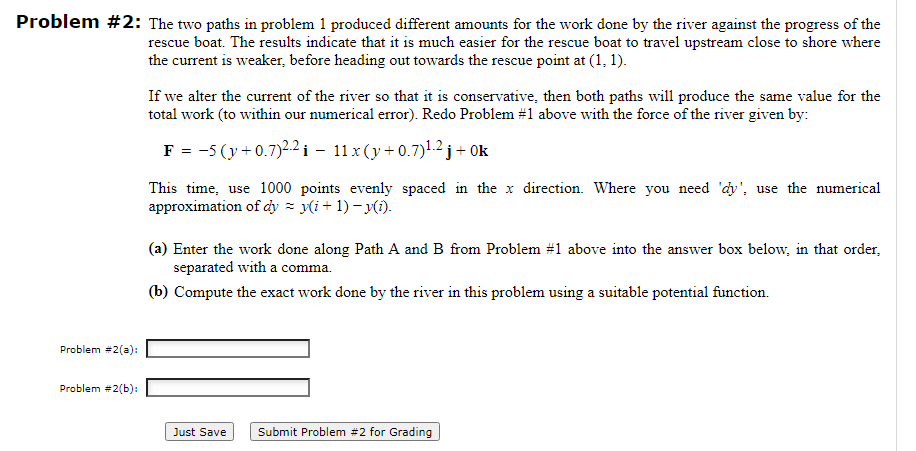 Solved Problem #2: The two paths in problem 1 produced | Chegg.com