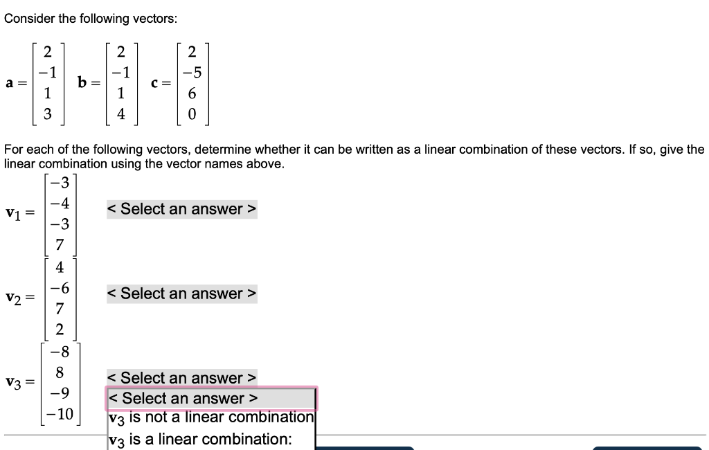 Solved Consider the following vectors: 2 2 2 a = b 3 4 0 For | Chegg.com
