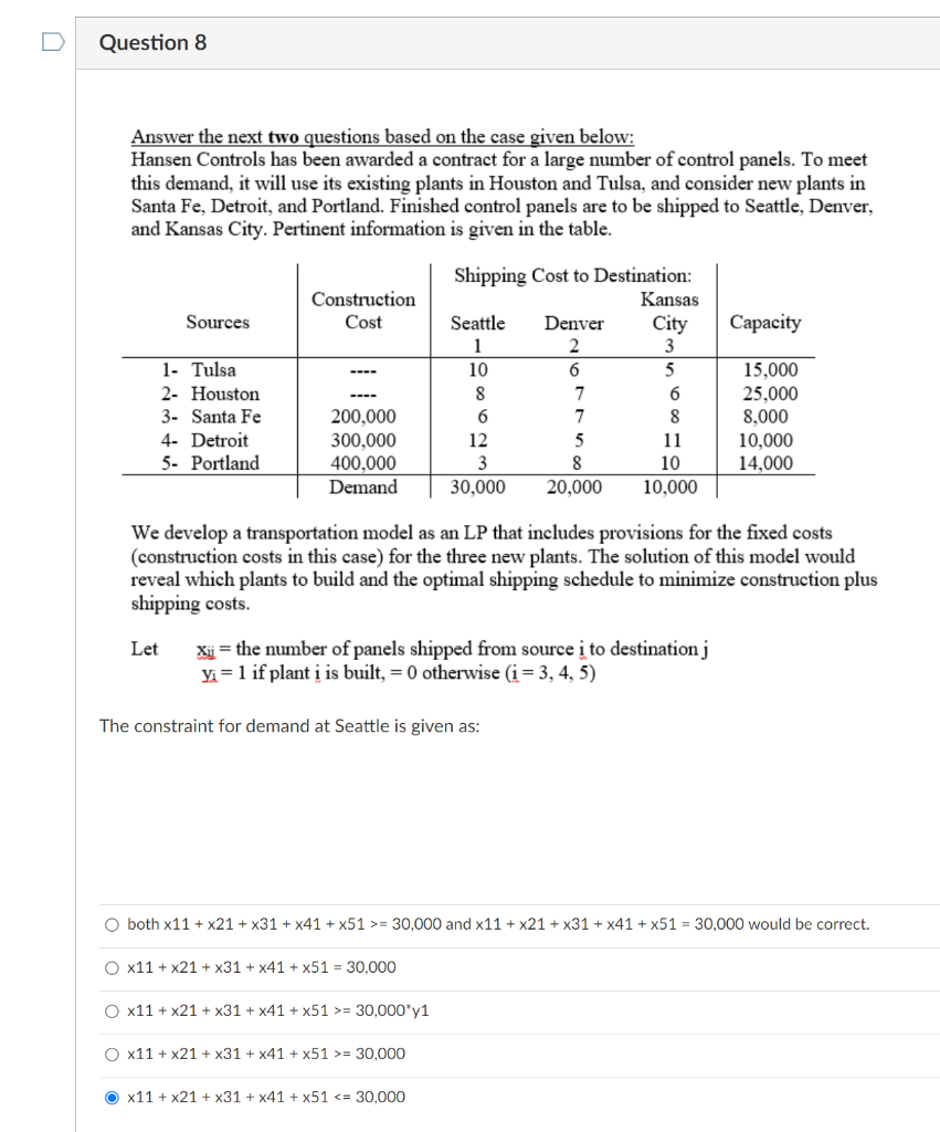 Solved Answer The Next Two Questions Based On The Case Given Chegg Com