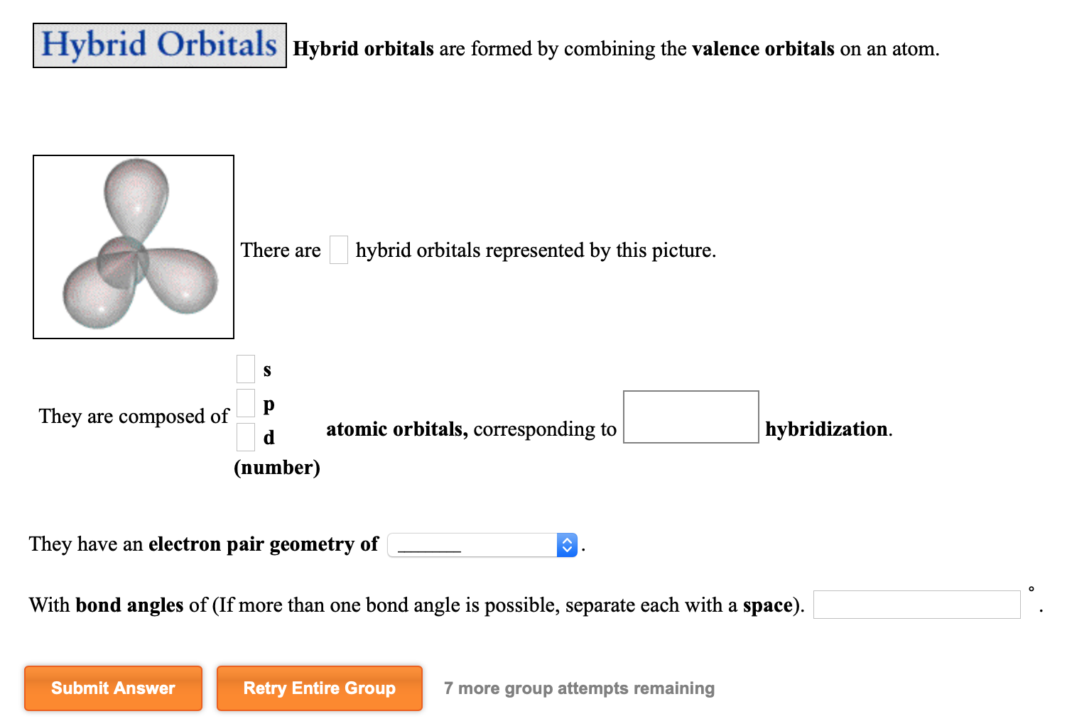Solved Hybrid Orbitals Hybrid orbitals are formed by | Chegg.com