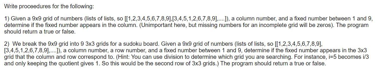 Solved IN PYTHONThey are two problems but in order | Chegg.com