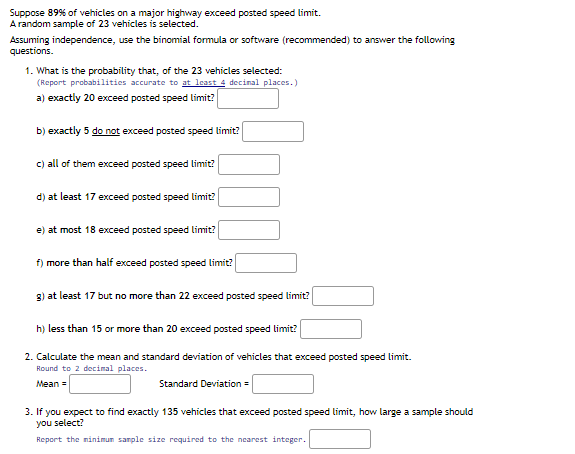 Answered: Suppose the rated speed of a highway…