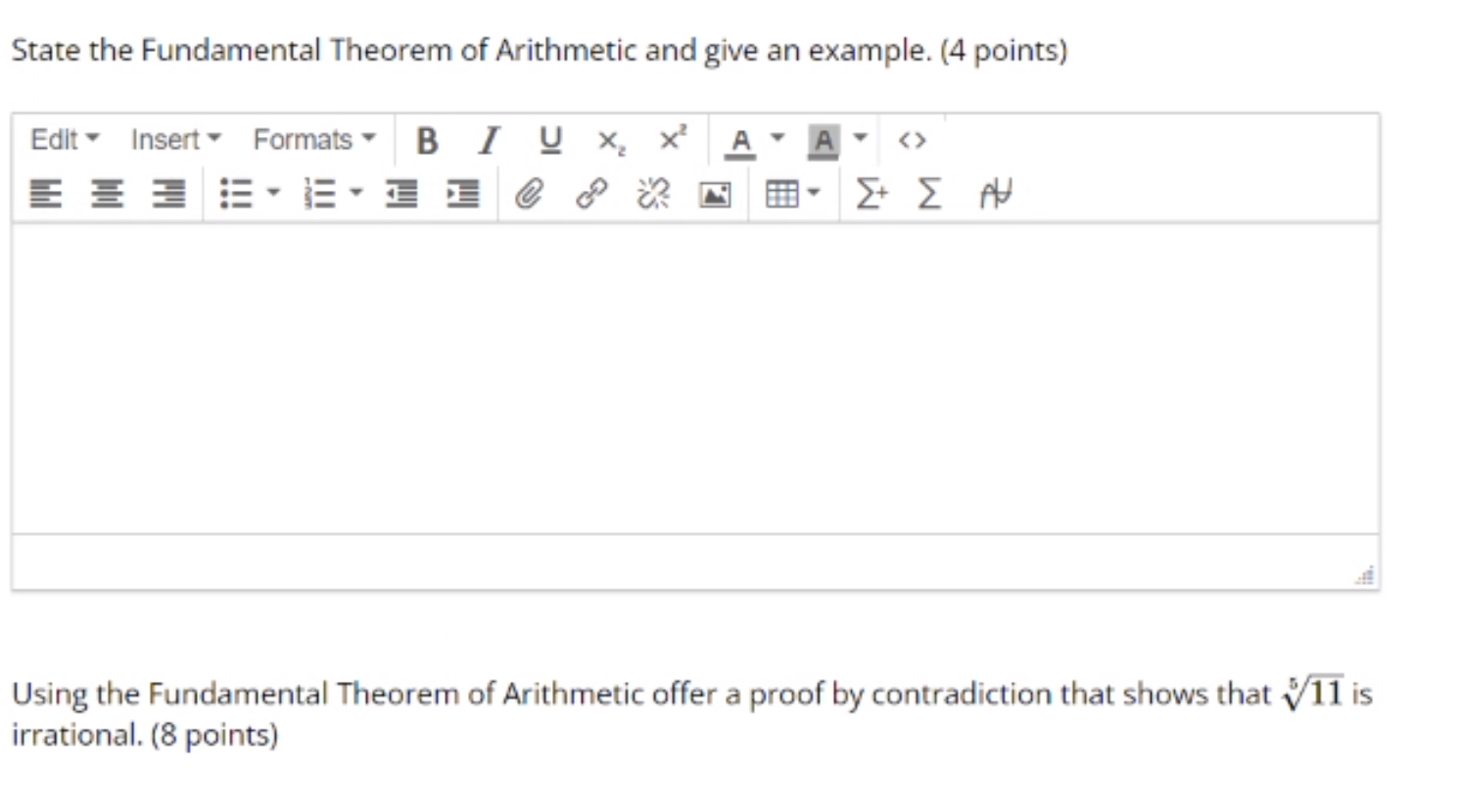 Solved State the Fundamental Theorem of Arithmetic and give | Chegg.com