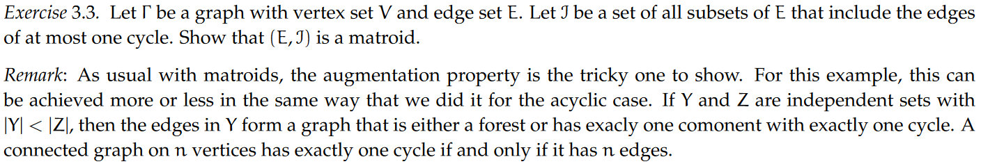 Solved Exercise 3.3. Let Γ be a graph with vertex set V and | Chegg.com