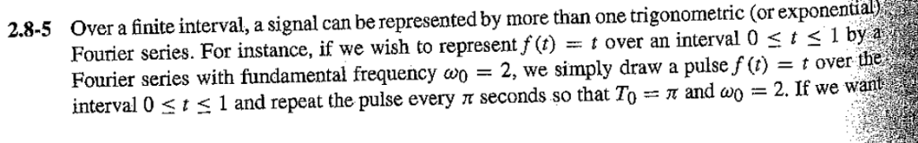 Solved 2.8-5 Over a finite interval, a signal can be | Chegg.com