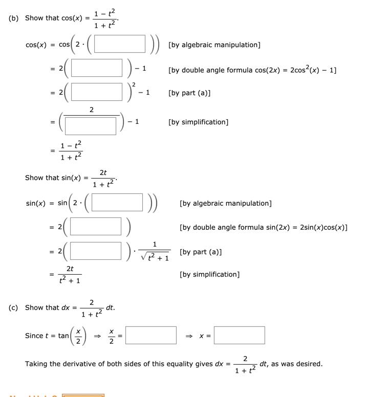 Solved b Show That Cos x 1 22 1 2 Cos x Cos 2 by Chegg