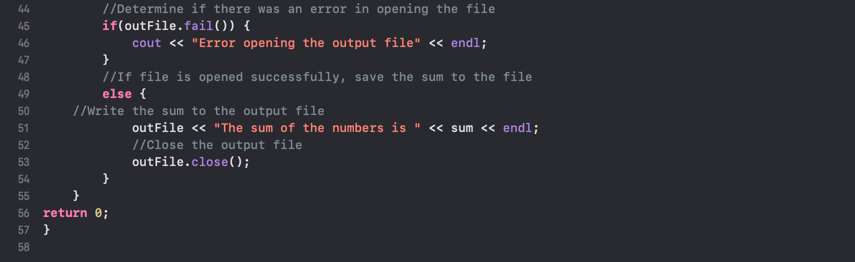 Solved In c++ please. Keep original formatting provided from | Chegg.com