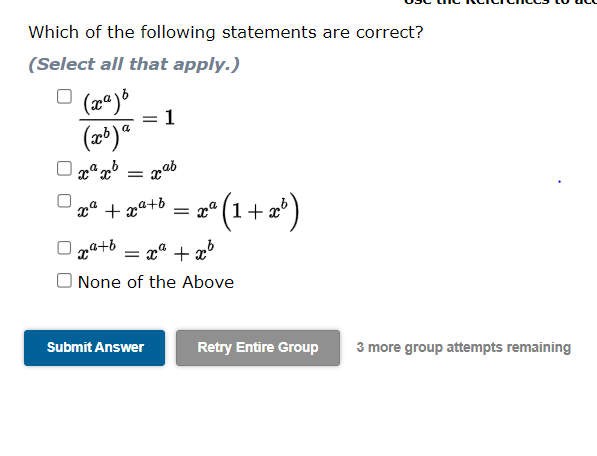 Solved Which of the following statements are correct? | Chegg.com